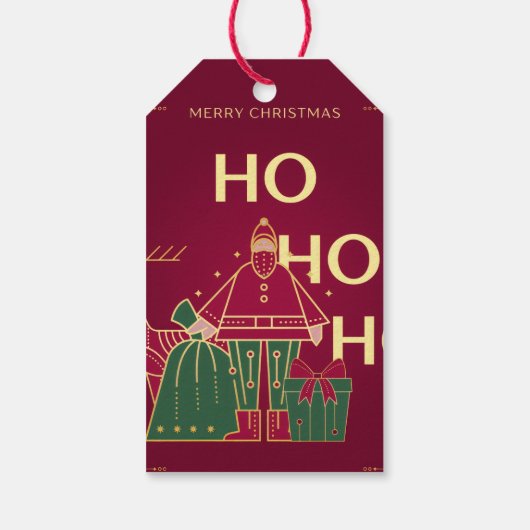 Ho ho ho  ギフトタグ (裏面)