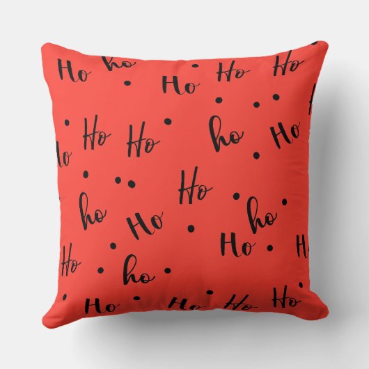 Ho ho ho クッション (裏面)