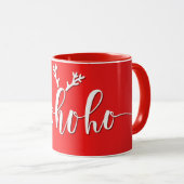 HO HO HO クリスマスマグカップ マグカップ (正面右)