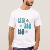 Ho Ho Ho クリスマスTシャツ Tシャツ (正面)