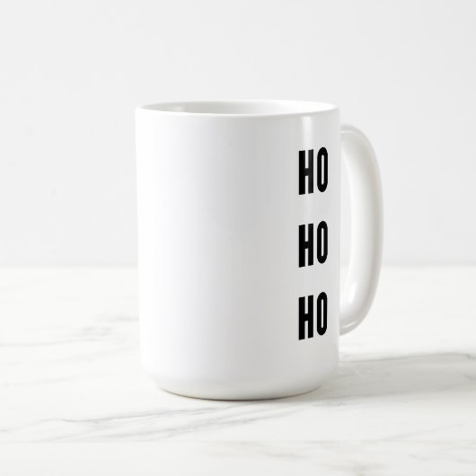 Ho Ho Ho コーヒーマグカップ (正面右)