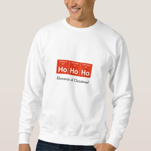 Ho Ho Ho スウェットシャツ (正面)