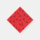 Ho ho ho スタンダードカクテルナプキン (角)