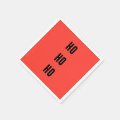 Ho Ho Ho スタンダードカクテルナプキン (角)