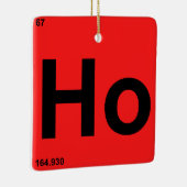 Ho Ho Ho セラミックオーナメント (右)