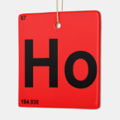 Ho Ho Ho セラミックオーナメント (左)