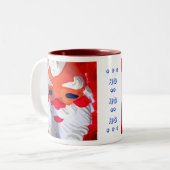 Ho Ho Ho ツートーンマグカップ (正面左)
