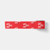 Ho Ho Ho! テキスト 赤いリボン サテンリボン (正面)