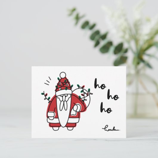 ho ho ho  ポストカード (スタンド正面)