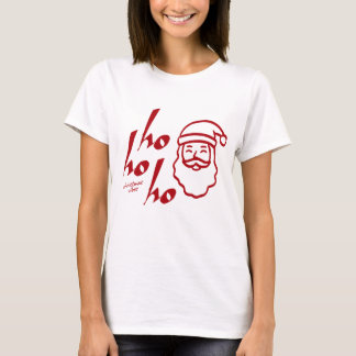 Ho Ho Ho モダン ミニマリスト Tシャツ