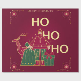 Ho ho ho  ラッピングペーパー