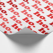ho。 ho。 ho. ラッピングペーパー (角)