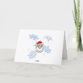 HO HO HO! 怖いクリスマスをお過ごしください カード (裏面)