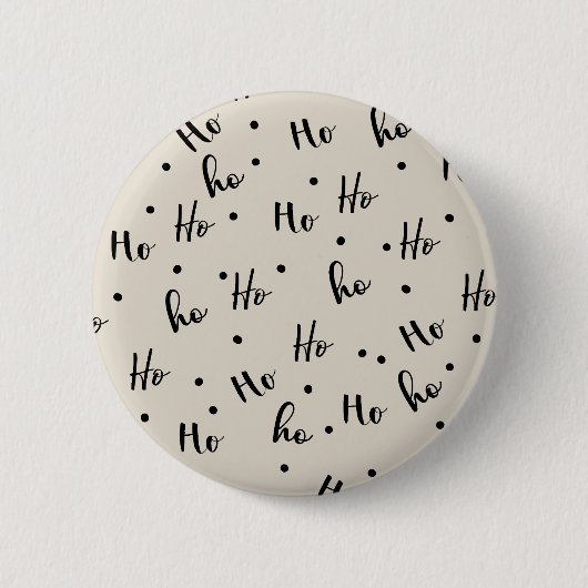 Ho ho ho 缶バッジ (正面)