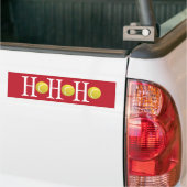 HO-HO-HO – 背カスタマイズ景 バンパーステッカー (トラック上)