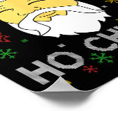 Ho Ho Ho Chi Minh Asian Vietnamese Santa Claus Chr ポスター (角)