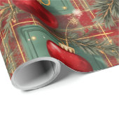  Ho-Ho-Ho, Christmas, Author Natasha Us   ラッピングペーパー (ロールコーナー)