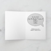 Ho! Ho! Ho! Christmas Card 招待状 (内部)