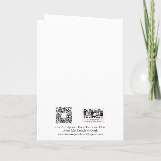 Ho! Ho! Ho! Christmas Card 招待状 (裏面)