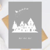 Ho-Ho-Ho Christmas Holiday Card カード
