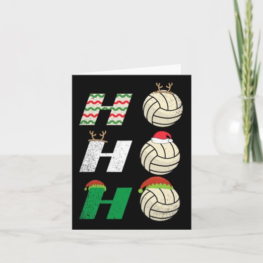 Ho Ho Ho - Christmas Volleyball Team Player Enthus カード (正面)