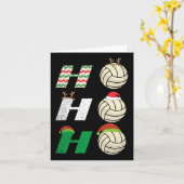 Ho Ho Ho - Christmas Volleyball Team Player Enthus カード (黄色い花)