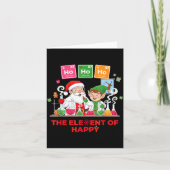 Ho Ho Ho Holmium Chemistry Element 67 Meme Of Peri カード (正面)