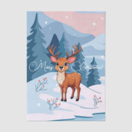 Ho-Ho-Ho! It's a Reindeer  薄葉紙