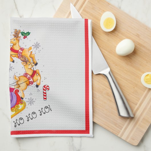 Ho Ho Ho! Kitchen Towels キッチンタオル (四つ折り)