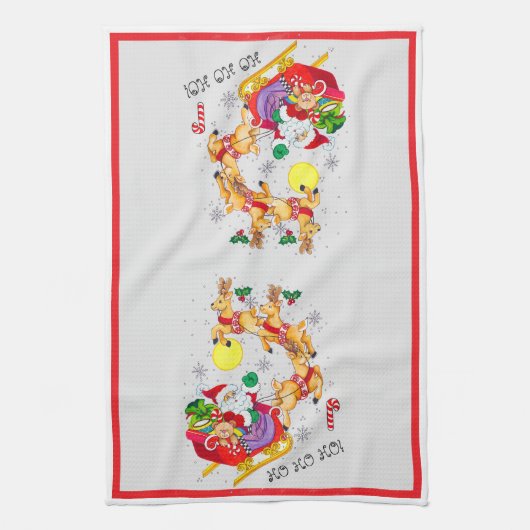 Ho Ho Ho! Kitchen Towels キッチンタオル (縦)