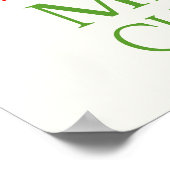 Ho Ho Ho Merry Christmas ポスター (角)