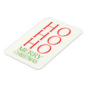 Ho Ho Ho Merry Christmas マグネット (左側)