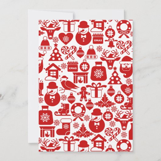 HO HO HO MERRY CHRISTMAS Add Your Photos Collage (裏面)