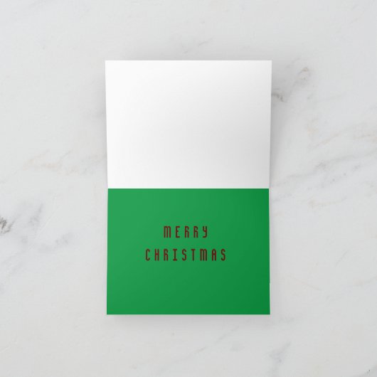 *HO HO HO* MERRY CHRISTMAS COOL CARD カード (内部)