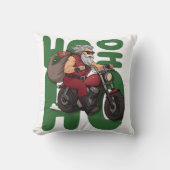 Ho Ho Ho Santa Biker クッション (正面)