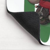 Ho Ho Ho Santa Biker マウスパッド (コーナー)