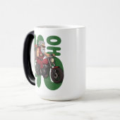 Ho Ho Ho Santa Biker モーフィングマグカップ (正面左)
