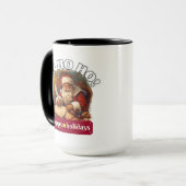 Ho Ho Ho Santa Christmas Mug | Festive Gift Idea マグカップ (正面左)