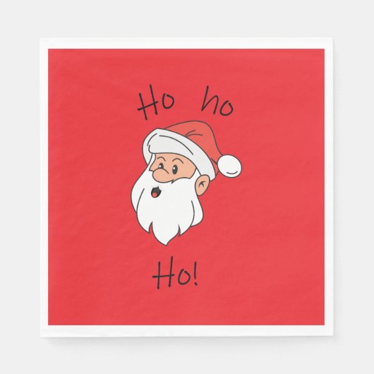 Ho ho ho santa clause スタンダードランチョンナプキン (正面)