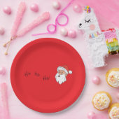 Ho ho ho santa clause  ペーパープレート (パーティー)