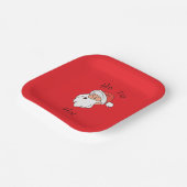 Ho ho ho santa clause ペーパープレート (傾斜あり)