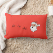 Ho ho ho santa clause  ランバークッション (ブランケット)