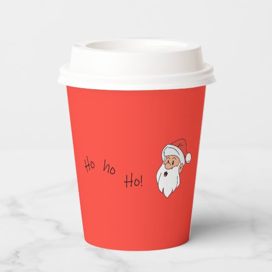 Ho ho ho santa clause 紙コップ (裏面)