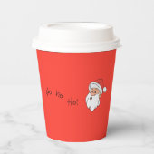 Ho ho ho santa clause 紙コップ (正面)