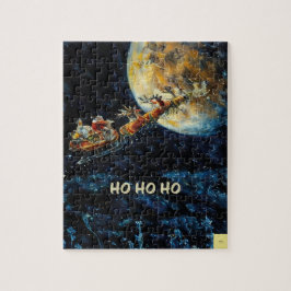 Ho Ho Ho Santa puzzle ジグソーパズル