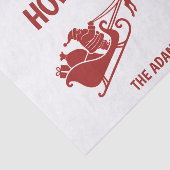 Ho Ho Ho Santa Sleigh Ride Christmas 薄葉紙 (詳細)