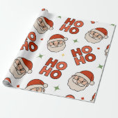Ho Ho Ho Santa Wrapping Paper – Fun & Festive ラッピングペーパー (アンロールド)