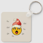 Ho Ho Ho smiley santa キーホルダー (裏面)
