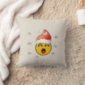 Ho Ho Ho smiley santa クッション (ブランケット)
