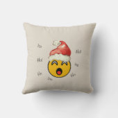Ho Ho Ho smiley santa クッション (裏面)